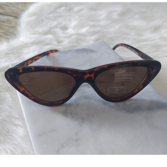 Nwt Lolita Retro Cat Eye Sunglasses Tortoishell - Picture 2 of 5